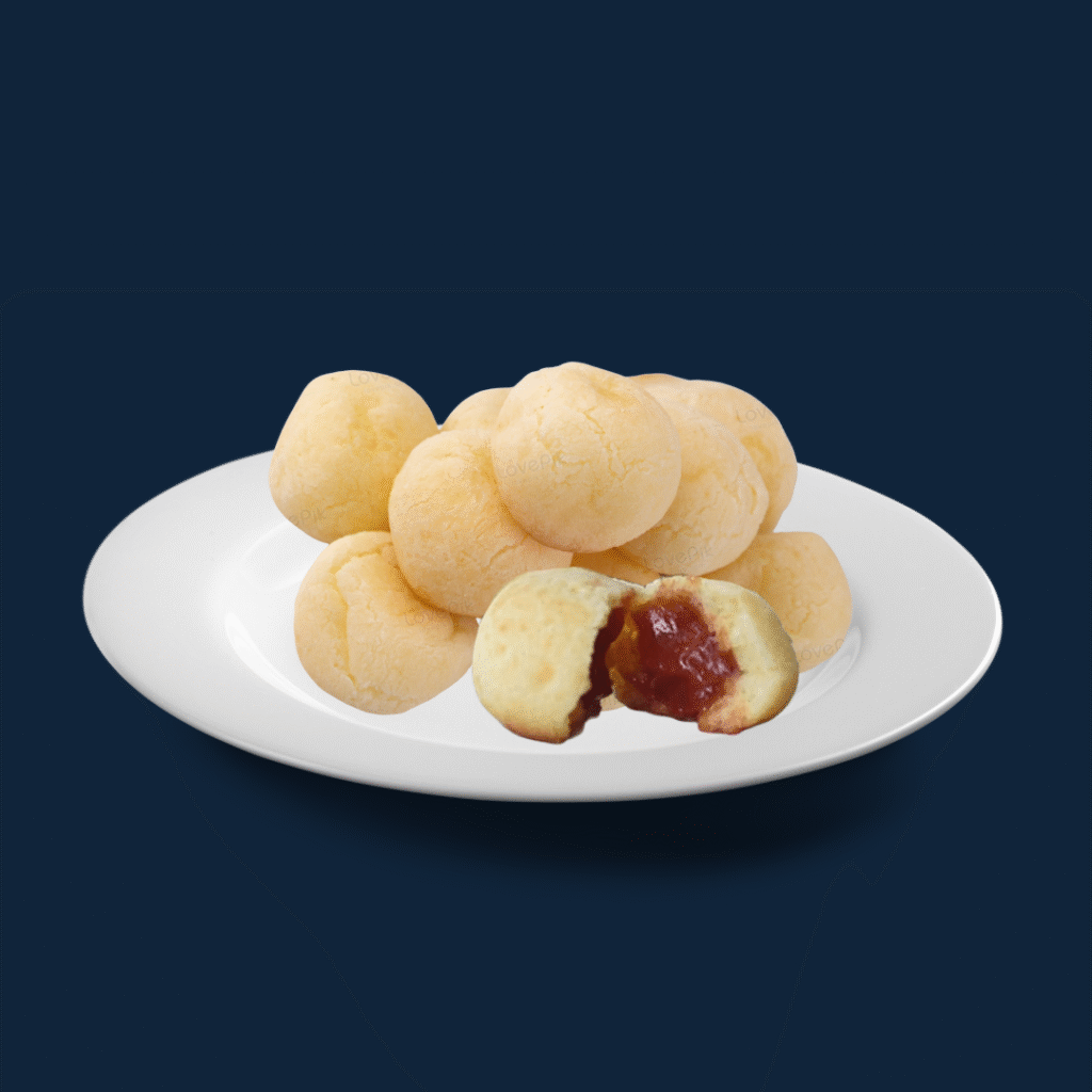 Pão de queijo de goiabada londrina